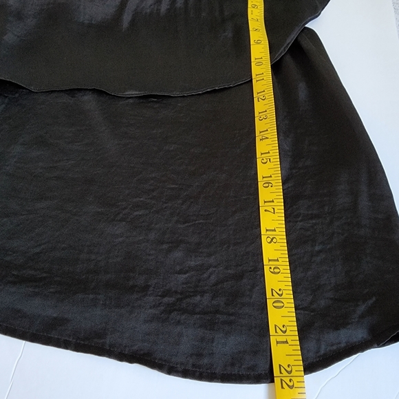 Love Fire black one shoulder ruffle top Size XS - Picture 5 of 5